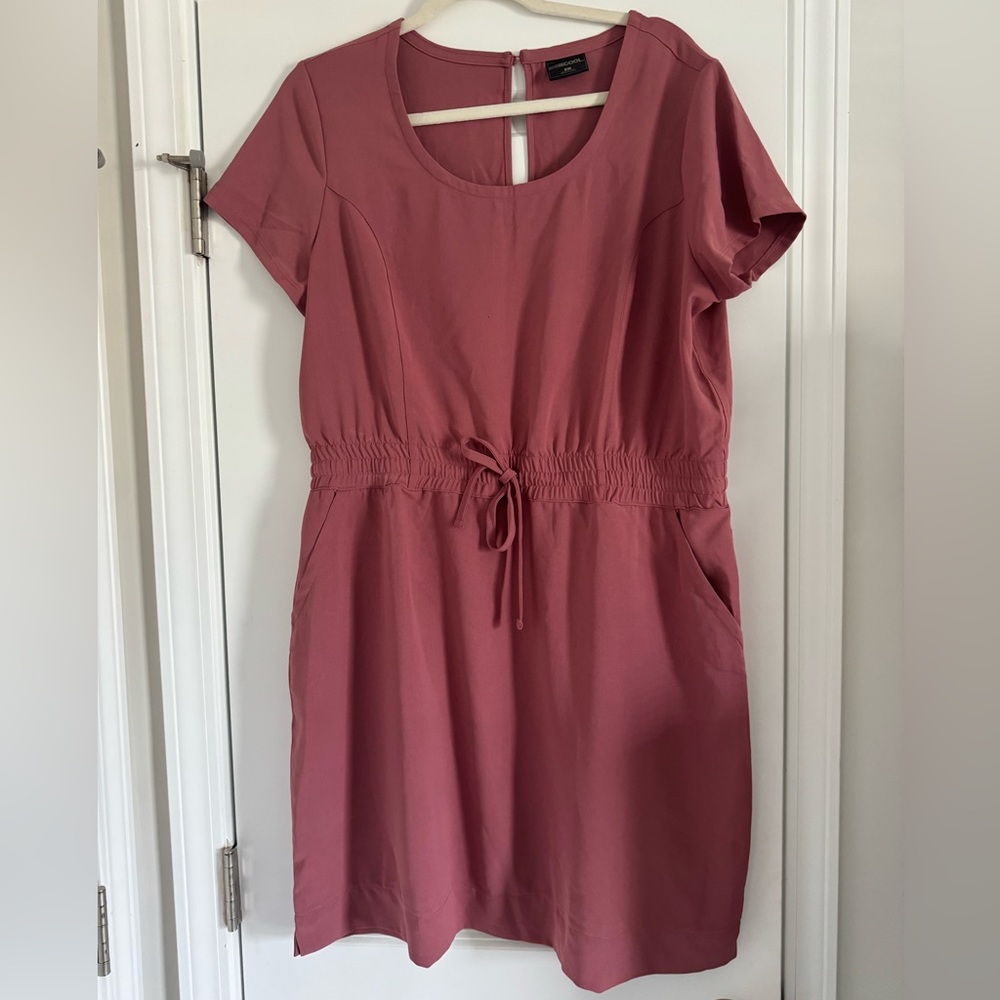 32 degrees cool dress in dusty rose